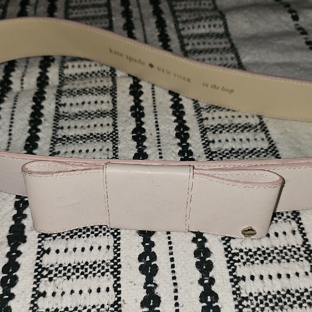 Kate Spade Pink Bow Belt